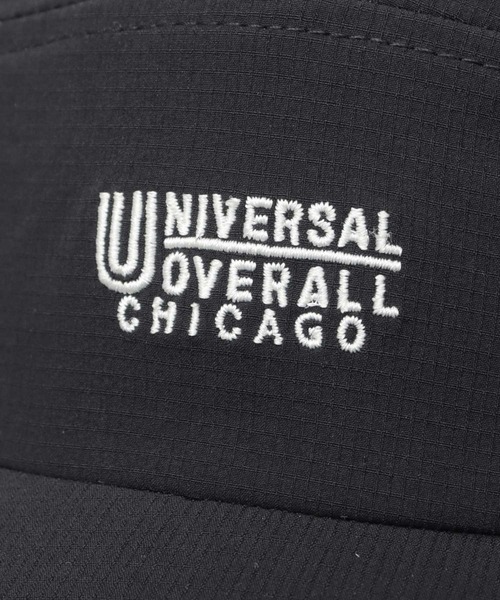 UNIVERSAL OVERALL(ユニバーサルオーバーオール)の「非フッ素撥水加工 ストレッチナイロン 2WAY サンシェード付き ビッグバイザー ジェットキャップ(キャップ・メンズ・ブラック・FREE)」の20枚目の写真