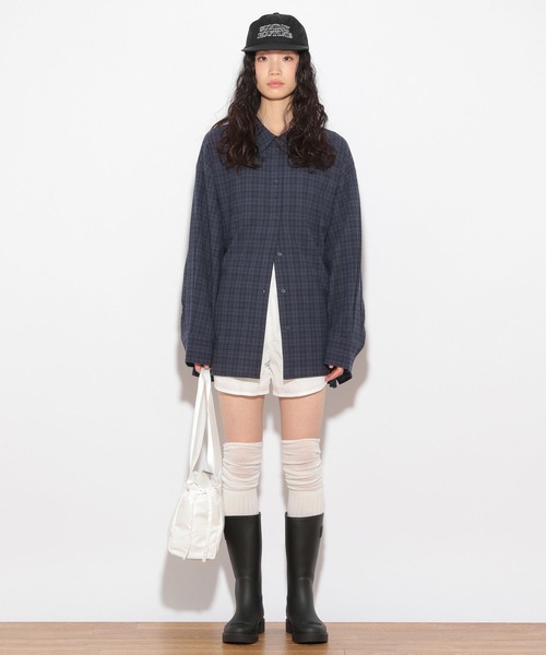 Heather（ヘザー）の「HOLiC ショルダーリボンボストンBAG　323499（ボストンバッグ・レディース・オフホワイト/ブラック・FREE）」の13枚目の写真