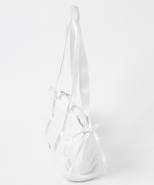 Heather（ヘザー）の「HOLiC ショルダーリボンボストンBAG　323499（ボストンバッグ・レディース・オフホワイト/ブラック・FREE）」の17枚目の写真