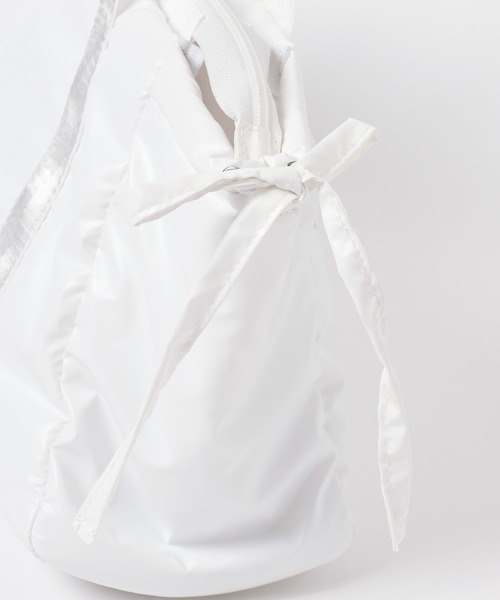 Heather（ヘザー）の「HOLiC ショルダーリボンボストンBAG　323499（ボストンバッグ・レディース・オフホワイト/ブラック・FREE）」の12枚目の写真