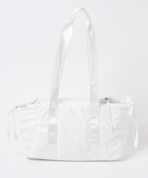 Heather（ヘザー）の「HOLiC ショルダーリボンボストンBAG　323499（ボストンバッグ・レディース・オフホワイト/ブラック・FREE）」の6枚目の写真