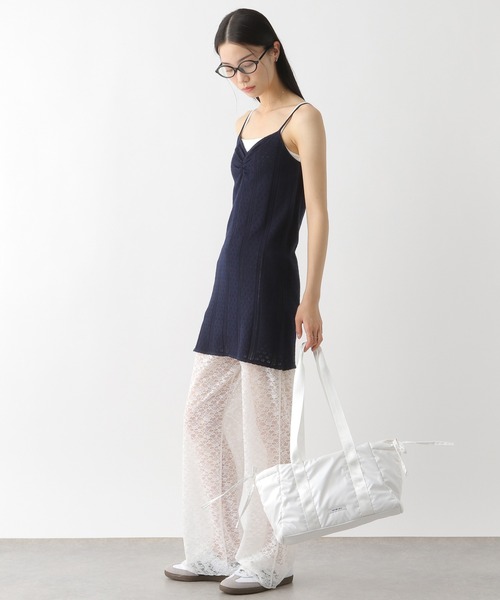 Heather（ヘザー）の「HOLiC ショルダーリボンボストンBAG　323499（ボストンバッグ・レディース・オフホワイト/ブラック・FREE）」の20枚目の写真