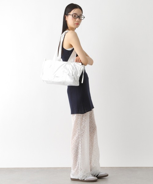 Heather（ヘザー）の「HOLiC ショルダーリボンボストンBAG　323499（ボストンバッグ・レディース・オフホワイト/ブラック・FREE）」の18枚目の写真