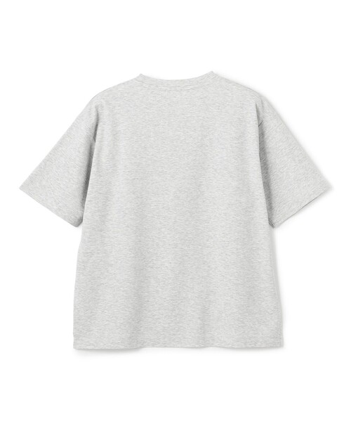 UNFILO(アンフィーロ)の「BEAUTY FORM-Tコットン ロゴ半袖T(Tシャツ/カットソー・レディース・ネイビー系1/ホワイト系1/グレー系1/ライトグレー系1/ベージュ系1/ピンク系1/ホワイト系2/ダークブラウン系1/ピンク系2/グレー系3・XX-LARGE/X-LARGE)」の15枚目の写真