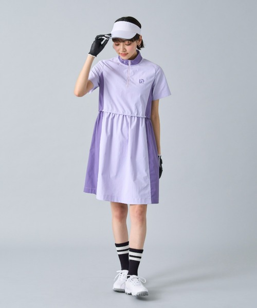 レディースゴルフウェア セール】〈UNDOVEgolf×三枝こころコラボ＞【UV/はっ水