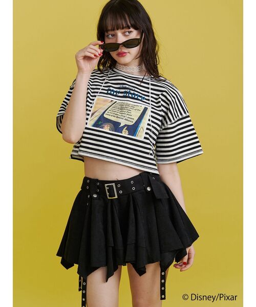 jouetie(ジュエティ)の「【Toy Story】シーンクロップドTシャツ(Tシャツ/カットソー・レディース・アイボリー/ピンク・MEDIUM)」の8枚目の写真