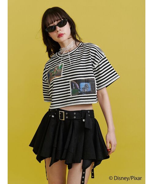 jouetie(ジュエティ)の「【Toy Story】シーンクロップドTシャツ(Tシャツ/カットソー・レディース・アイボリー/ピンク・MEDIUM)」の10枚目の写真