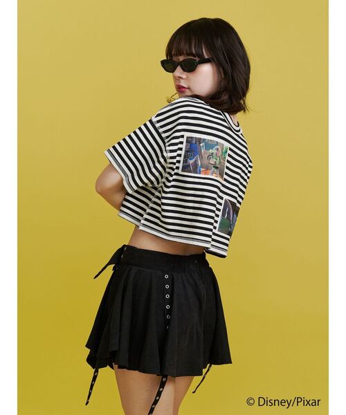 jouetie(ジュエティ)の「【Toy Story】シーンクロップドTシャツ(Tシャツ/カットソー・レディース・アイボリー/ピンク・MEDIUM)」の9枚目の写真