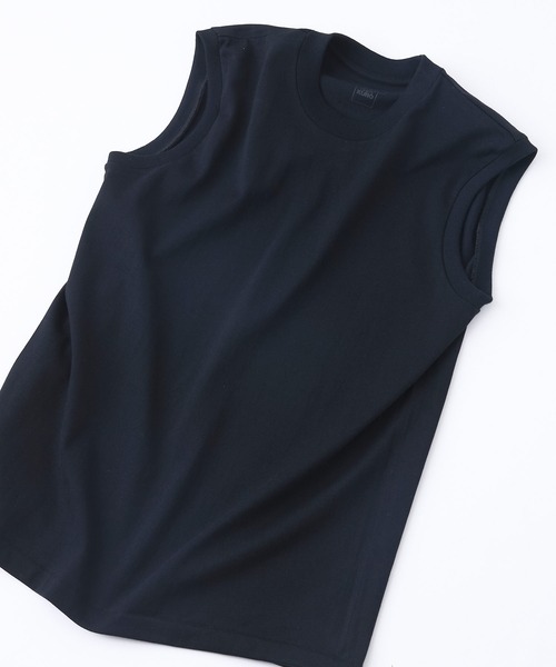 LB/S (エルビーエス)の「【HANES/ヘインズ】KURO スリーブレスTシャツ(Tシャツ/カットソー・メンズ・ブラック・SMALL/X-LARGE/LARGE/MEDIUM)」の2枚目の写真