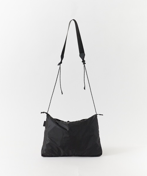 and wander（アンドワンダー）の「and wander/アンドワンダー sil sacoche サコッシュ 2026新作　再入荷（ショルダーバッグ・メンズ・ブラック・FREE）」の13枚目の写真