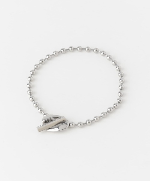 SMELLY（スメリー）の「ステンレスニュアンスマンテルブレスレット（ブレスレット・メンズ・シルバー・-）」の5枚目の写真