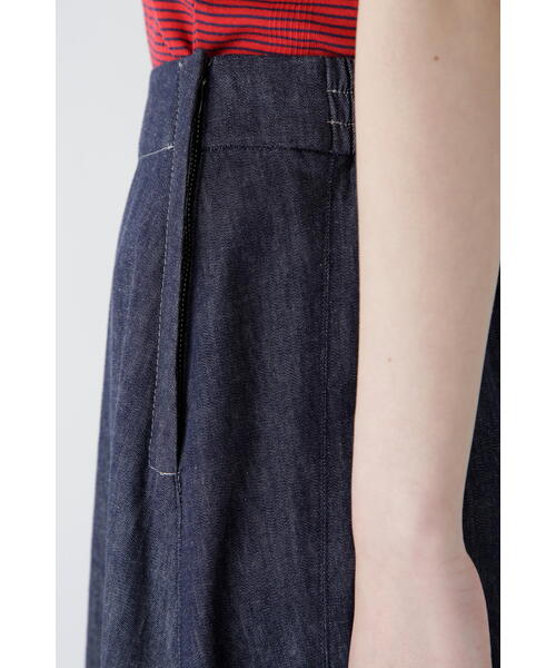 セール】◇【3サイズ展開】ライトオンスデニムフレアースカーチョ
