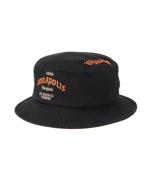US NAVY LOGO BUCKET HAT / ロゴ バケットハット / AVIREX