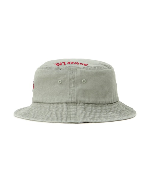 国内発送【AVIREX】US NAVY LOGO BUCKET HAT US NAVY LOGO BUCKET HAT / ロゴ バケットハット / AVIREX