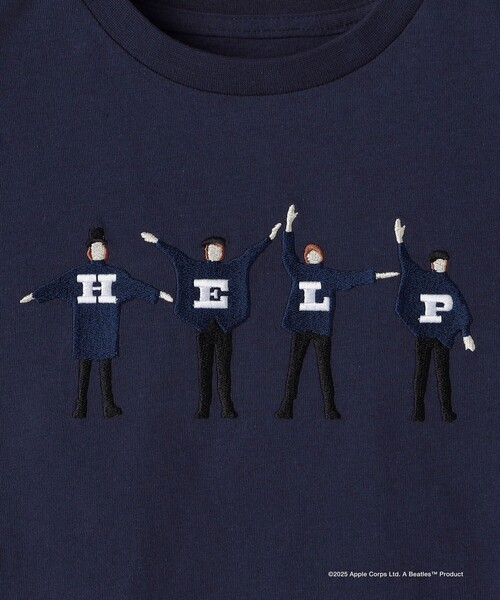 SHIPS（シップス）の「SHIPS KIDS:140～160cm /【THE BEATLES（ザ・ビートルズ）】半袖 TEE（Tシャツ/カットソー・キッズ・ライトグリーン/オフホワイト/ネイビー/ベージュ・150/140/160）」の5枚目の写真