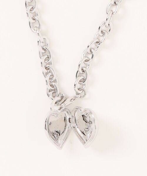 8】【Little sunny bite】Iheart locket necklace（ネックレス