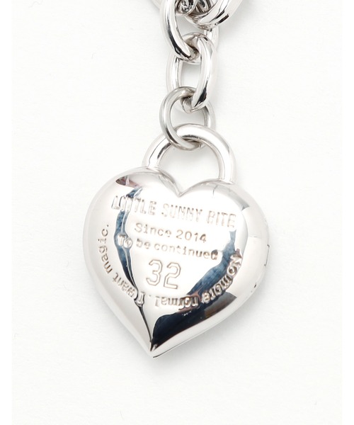 セール】【8】【Little sunny bite】Iheart locket necklace