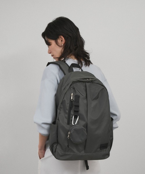 ラウンドポーチ&エコバッグ付きリュック（バックパック/リュック
