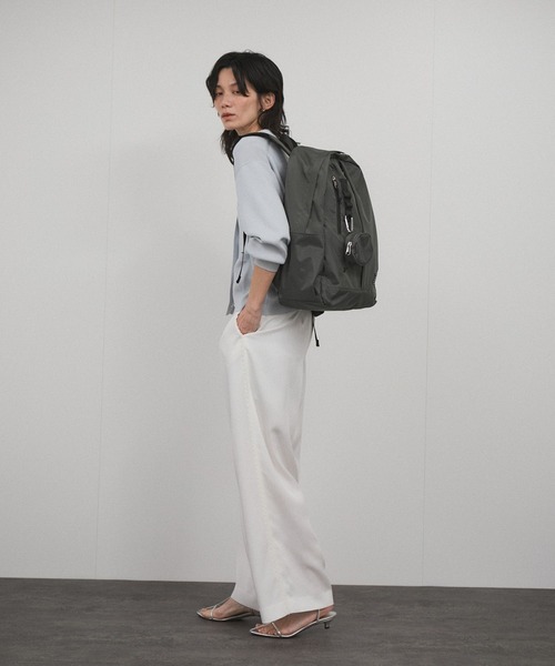 SALON adam et rope'(サロン アダム エ ロペ)の「ラウンドポーチ&エコバッグ付きリュック(バックパック/リュック・レディース・ブラック/グレー/グレー系その他・FREE)」の22枚目の写真