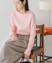 針抜きテレコカットプルオーバー