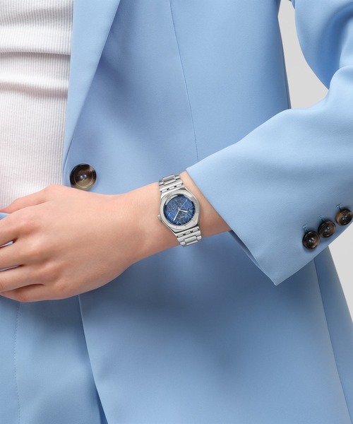 SWATCH(スウォッチ)の「PETAL CHARM(アナログ腕時計・レディース・ブルー/グレー/ピンク/イエロー・FREE)」の15枚目の写真