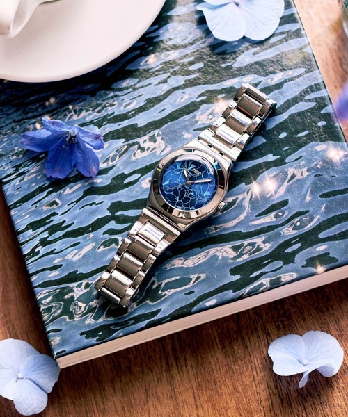SWATCH(スウォッチ)の「PETAL CHARM(アナログ腕時計・レディース・ブルー/グレー/ピンク/イエロー・FREE)」の8枚目の写真