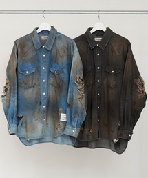 DISCOVERED CRASH DENIM SHIRTS