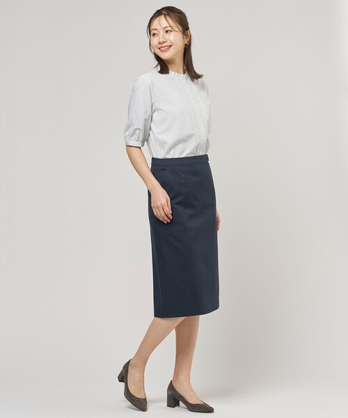 J.PRESS(ジェイプレス)の「【セットアップ対応・人気素材】コットンFITTY スカート(スカート・レディース・ベージュ系/ライトグレー系/ネイビー系・9/7/13/11)」の13枚目の写真