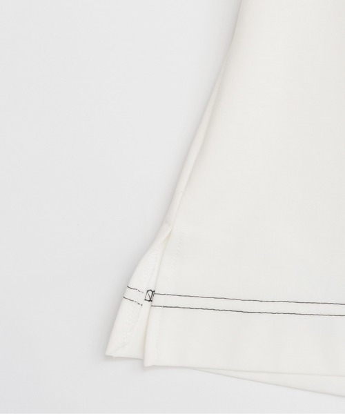 MAISON SPECIAL(メゾンスペシャル)の「Barrel Sleeve Tops/バレルスリーブトップス(Tシャツ/カットソー・レディース・ブラック/ブルー/ホワイト・FREE)」の10枚目の写真