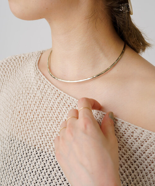 Omekashi（オメカシ）の「ワイヤーチョーカー（チョーカー・レディース・ゴールド/シルバー・ONE SIZE）」の13枚目の写真