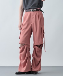 HARE カーゴパンツ バーガンディ HARE｜ハレのカーゴパンツ通販 - ZOZOTOWN