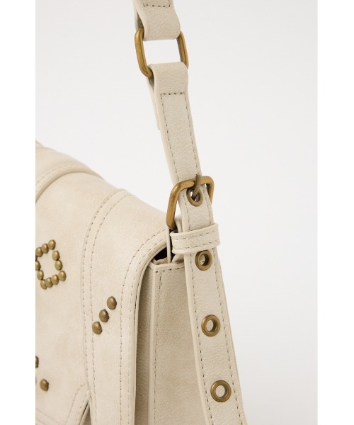 SLY(スライ)の「STUDS HAND BAG スタッズ ハンドバッグ(ハンドバッグ・レディース・アイボリー/ブラック/ブラウン・FREE)」の10枚目の写真
