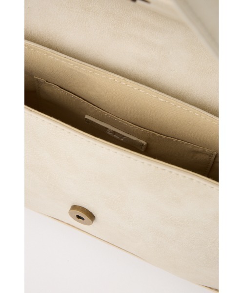 SLY(スライ)の「STUDS HAND BAG スタッズ ハンドバッグ(ハンドバッグ・レディース・アイボリー/ブラック/ブラウン・FREE)」の12枚目の写真