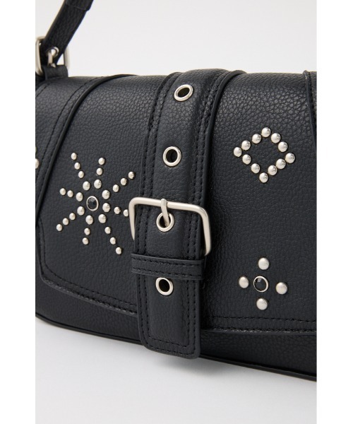 SLY(スライ)の「STUDS HAND BAG スタッズ ハンドバッグ(ハンドバッグ・レディース・アイボリー/ブラック/ブラウン・FREE)」の21枚目の写真