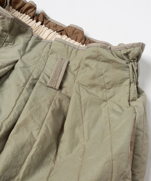 sneeuw（スニュウ）の「ウォッシュトキルティングスカート（スカート・レディース・グレー/ブラウン・ONESIZE）」の14枚目の写真