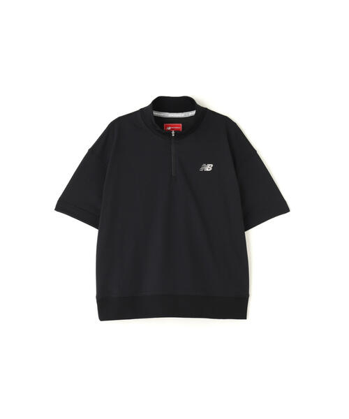 セール】【new balance golf】スウェット ハーフジップ モック