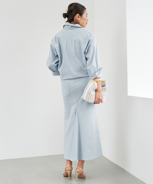 セール】*STRETCH TWILL CACHE シャツ（シャツ/ブラウス