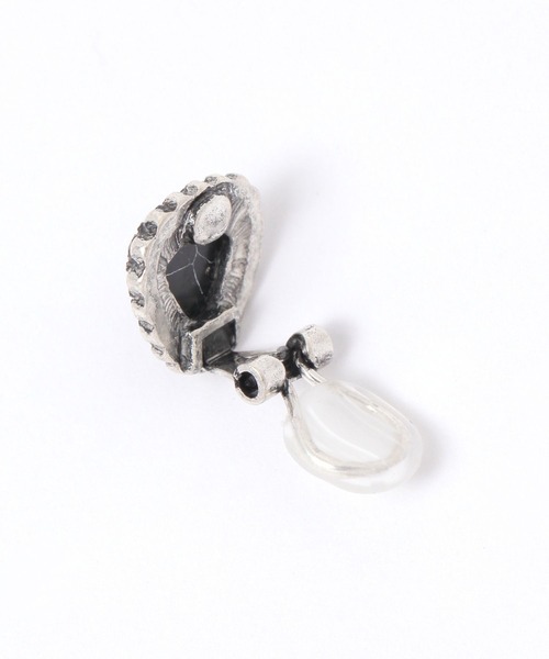 niko and...（ニコアンド）の「ウエスタンストーンイヤリング（イヤリング・レディース・ブラック/ライトブルー・0）」の4枚目の写真