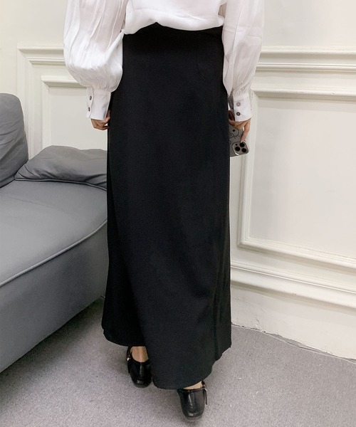 BANICO(バニコ)の「ラップ風ロングスカート(スカート・レディース・ベージュ/ブラック/グレー・MEDIUM/LARGE)」の22枚目の写真
