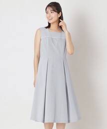 TO BE CHIC（トゥー ビー シック）の「シアサッカー ストライプワンピース（ワンピース）」