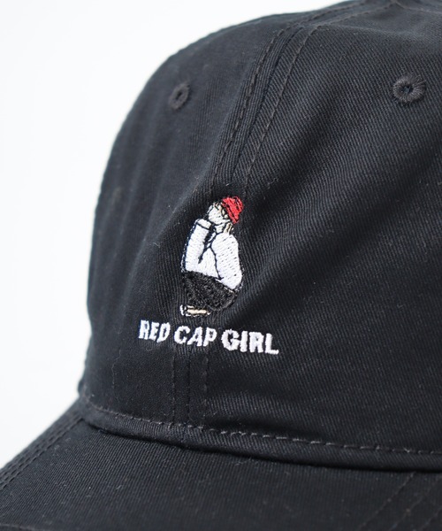 Mowalola　 24SS chi cap キャップ レッド 男女兼用 セール】RED CAP GIRL ツイルキャップ（キャップ）｜Red Cap