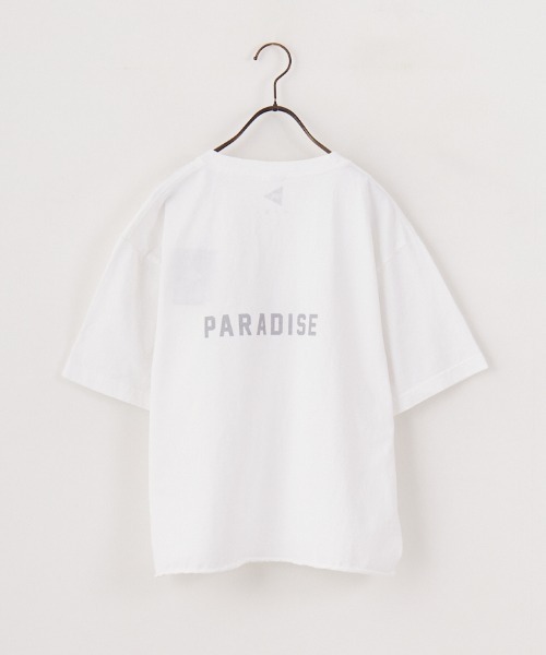 FUNG（ファング）の「[FUNG/ファング] WEEKEND カットオフ プリントＴシャツ（Tシャツ/カットソー・レディース・ホワイト・M）」の18枚目の写真