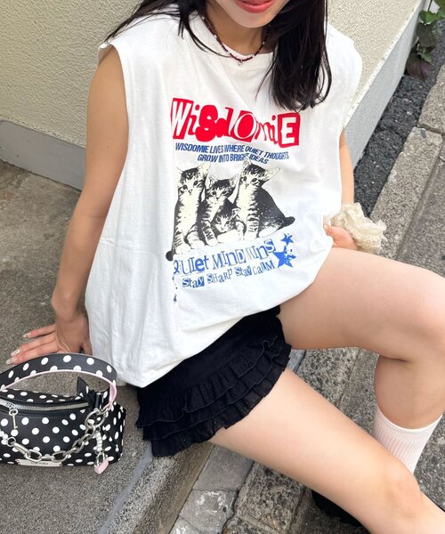 CIAOPANIC（チャオパニック）の「ピグメントバンドTEE（Tシャツ/カットソー・レディース・チャコールグレー/ピンク/ホワイト/ブルー/オフホワイト/グレー/アイボリー/レモンイエロー/クリア/ブラック/ローズ/ブルー系その他/イエロー/ゴールド/サーモンピンク/ブラック系その他/ホワイト系その他/シルバー/ネイビー/ブラック系その他3/ブラック系その他2/ホワイト系その他2/ダークブルー/ピンク系その他/イエロー系その他3/ダークグレー/イエロー系その他/ブラック系その他4/ホワイト系その他3/イエロー系その他2/ピンク系その他3/ピンク系その他2・FREE/X-SMALL/N）」の5枚目の写真
