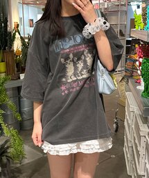 イタリア　セレクト⭐︎デザイントップス  ブラック　黒 WORLD ONLINE STORE SELECT｜ワールドオンラインストアセレクトのT