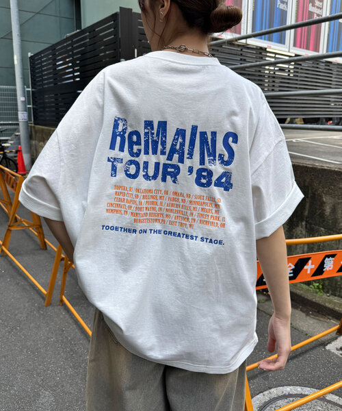 CIAOPANIC（チャオパニック）の「ピグメントバンドTEE（Tシャツ/カットソー・レディース・ホワイト/チャコールグレー/ピンク/オフホワイト/グレー/ブルー・FREE）」の10枚目の写真