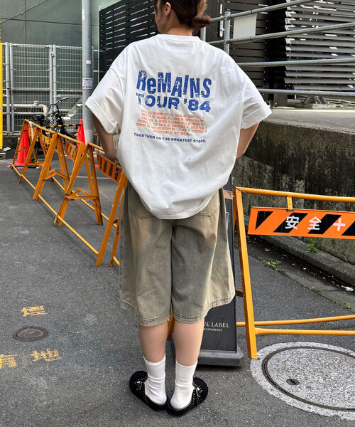 CIAOPANIC（チャオパニック）の「ピグメントバンドTEE（Tシャツ/カットソー・レディース・ホワイト/チャコールグレー/ピンク/オフホワイト/グレー/ブルー・FREE）」の14枚目の写真