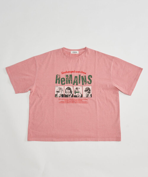 CIAOPANIC（チャオパニック）の「ピグメントバンドTEE（Tシャツ/カットソー・レディース・チャコールグレー/ピンク/ホワイト/ブルー/オフホワイト/グレー・FREE）」の16枚目の写真