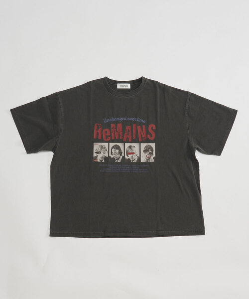 CIAOPANIC（チャオパニック）の「ピグメントバンドTEE（Tシャツ/カットソー・レディース・チャコールグレー/ピンク/ホワイト/ブルー/オフホワイト/グレー・FREE）」の17枚目の写真