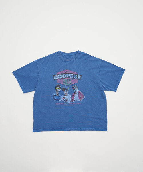 CIAOPANIC（チャオパニック）の「ピグメントバンドTEE（Tシャツ/カットソー・レディース・チャコールグレー/ピンク/ホワイト/ブルー/オフホワイト/グレー・FREE）」の22枚目の写真