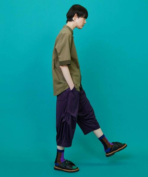 FRAPBOIS（フラボア）の「サタック パンツ（その他パンツ・レディース・ブラック/パープル・1/2）」の12枚目の写真